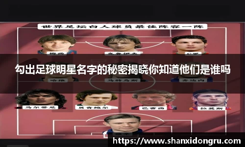 勾出足球明星名字的秘密揭晓你知道他们是谁吗